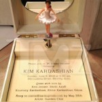 Kim Kardashian's music-box baby shower invites feature a lullaby version of Kanye's "Hey Mama"