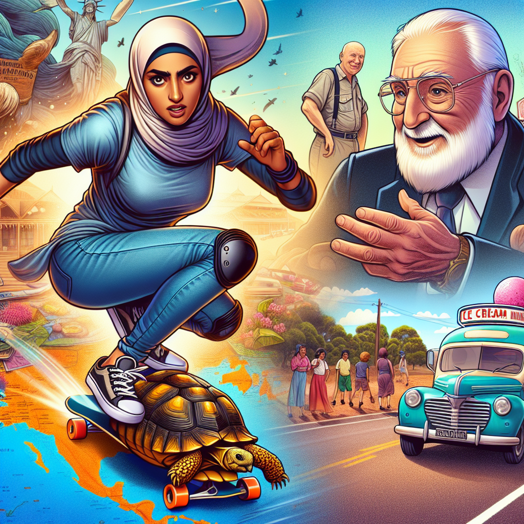 Skater Girl and Hitchhiking Heartthrob: Feel-Good Stories Captivate the Nation!
