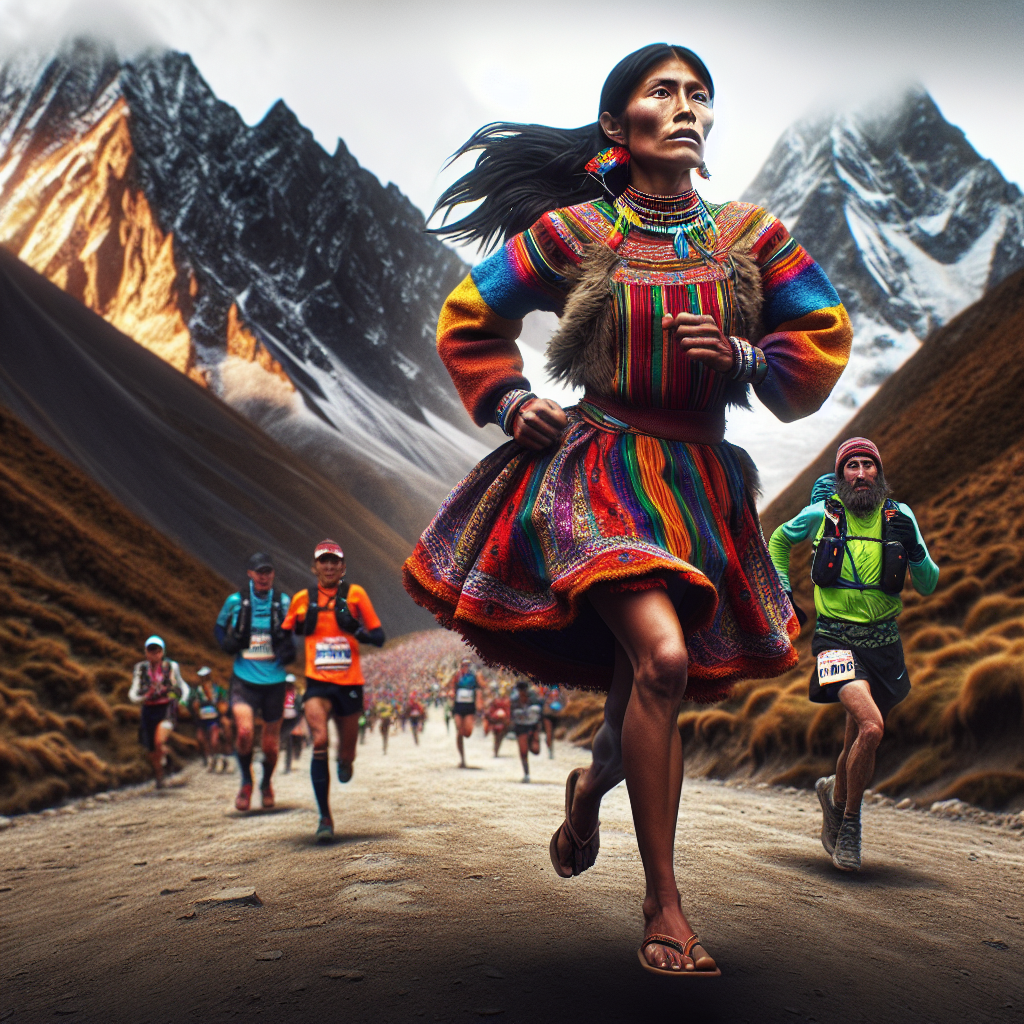 Sandal Sprint: Indigenous Woman Conquers 39-Mile Ultramarathon in Traditional Garb!