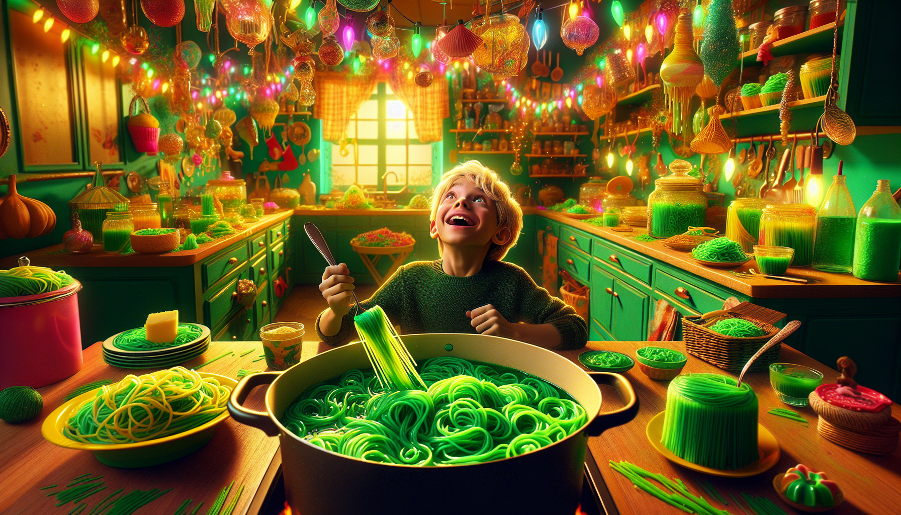 Discover the Fun of Grinch Spaghetti