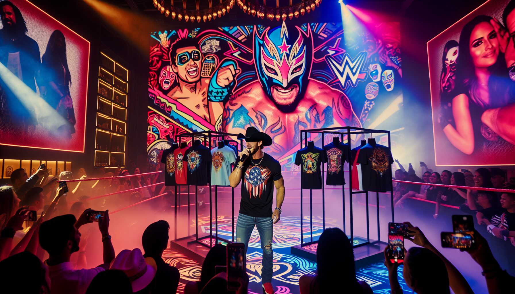 Darius Rucker Launches Unique Clothing Line with WWE