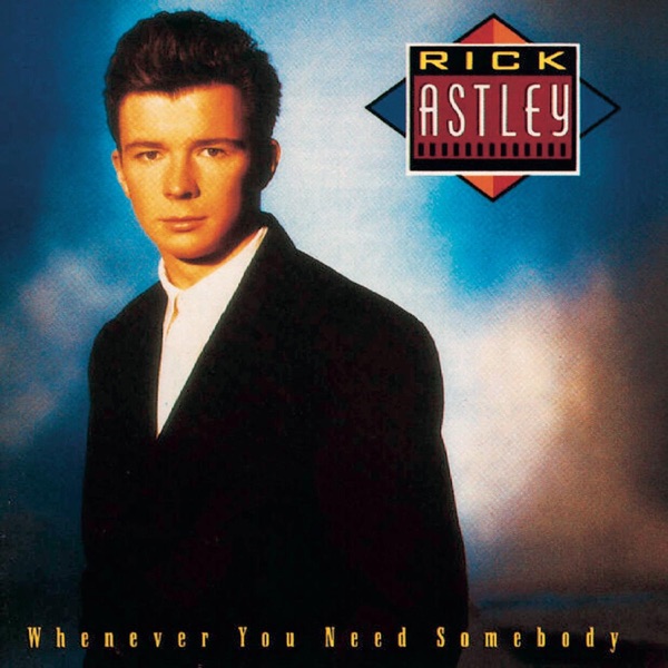RICK ASTLEY - NEVER GONNA GIVE YOU UP artwork