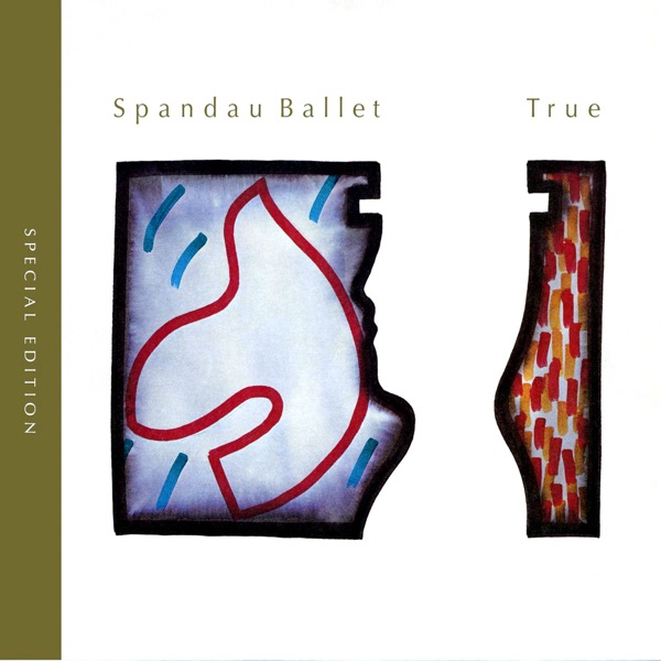 SPANDAU BALLET - TRUE artwork