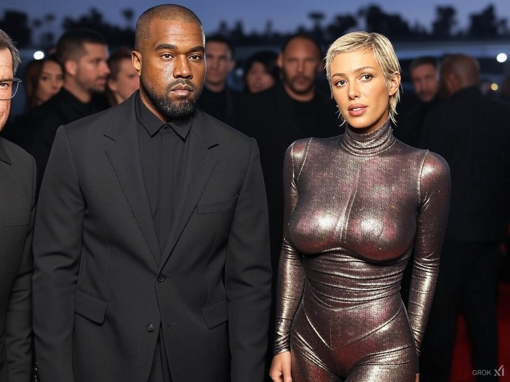 Kanye West Goes Off His Meds Again: Kamala Harris, Taylor Swift, and a Grammys Stunt with Bianca Censori