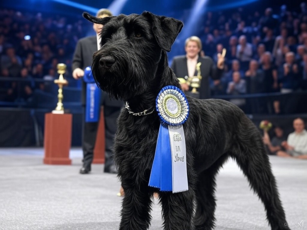 Bark of Fame! Monty the Giant Schnauzer Snags Historic Westminster Win!