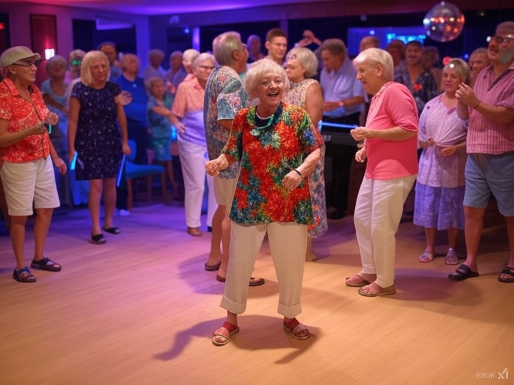 105-Year-Old Woman Gets the Ultimate Birthday Bash—a Rave!