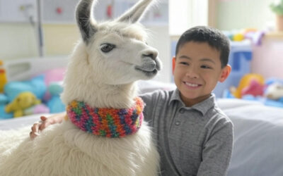 Whitetop the Wonder Llama: North Carolina’s Emotional Support Superstar Turns 28 and Breaks Records!
