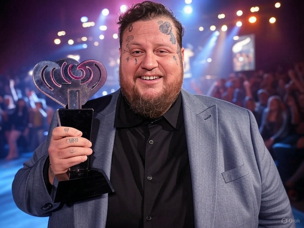 Jelly Roll Wins Country Artist of the Year at iHeart Music Awards!