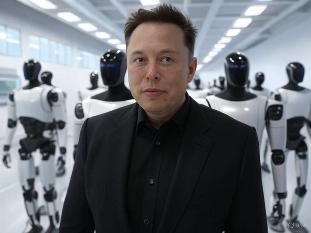 Elon Musk Says Tesla Robots Will “Eventually Outnumber Humans”—Skynet Vibes, Anyone?