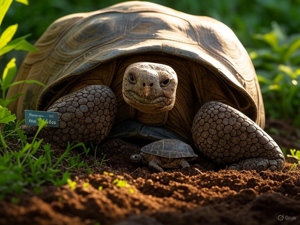 Philadelphia Zoo’s 97-Year-Old Tortoise Becomes a Mom for the First Time—And Her Name Is Perfect