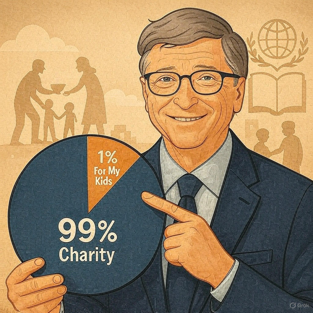 Bill Gates Says His Kids Will Inherit Less Than 1% of His Fortune—But That’s Still Over $1 Billion
