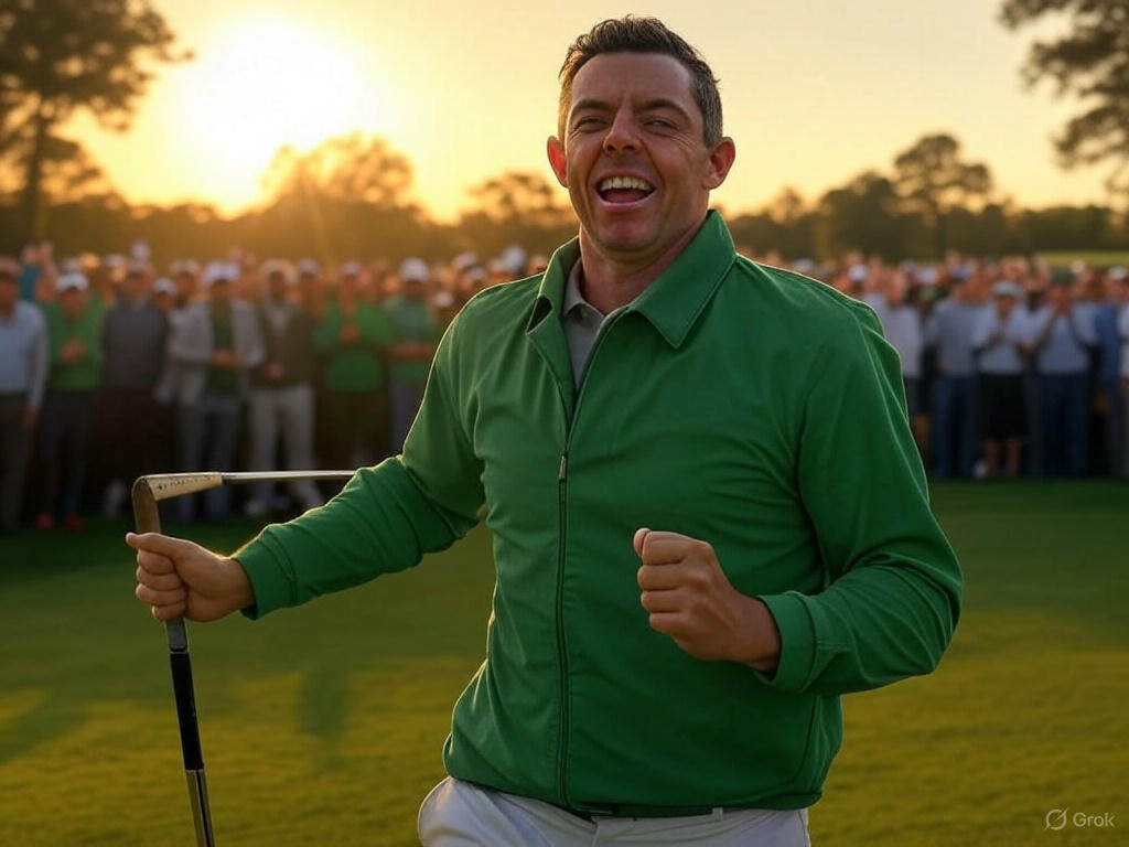 Rory McIlroy Sinks Grand Slam Glory with Epic Masters Win at Augusta
