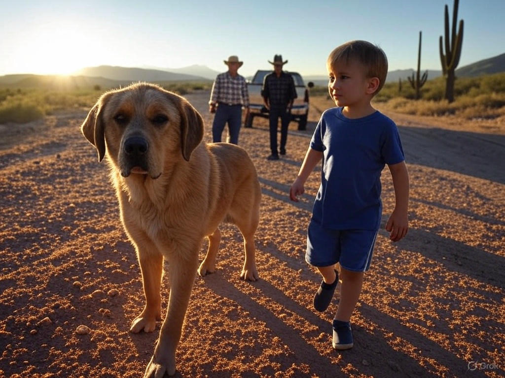 Arizona Toddler Survives 7-Mile Trek Through the Wild — Found by Hero Dog Named Buford