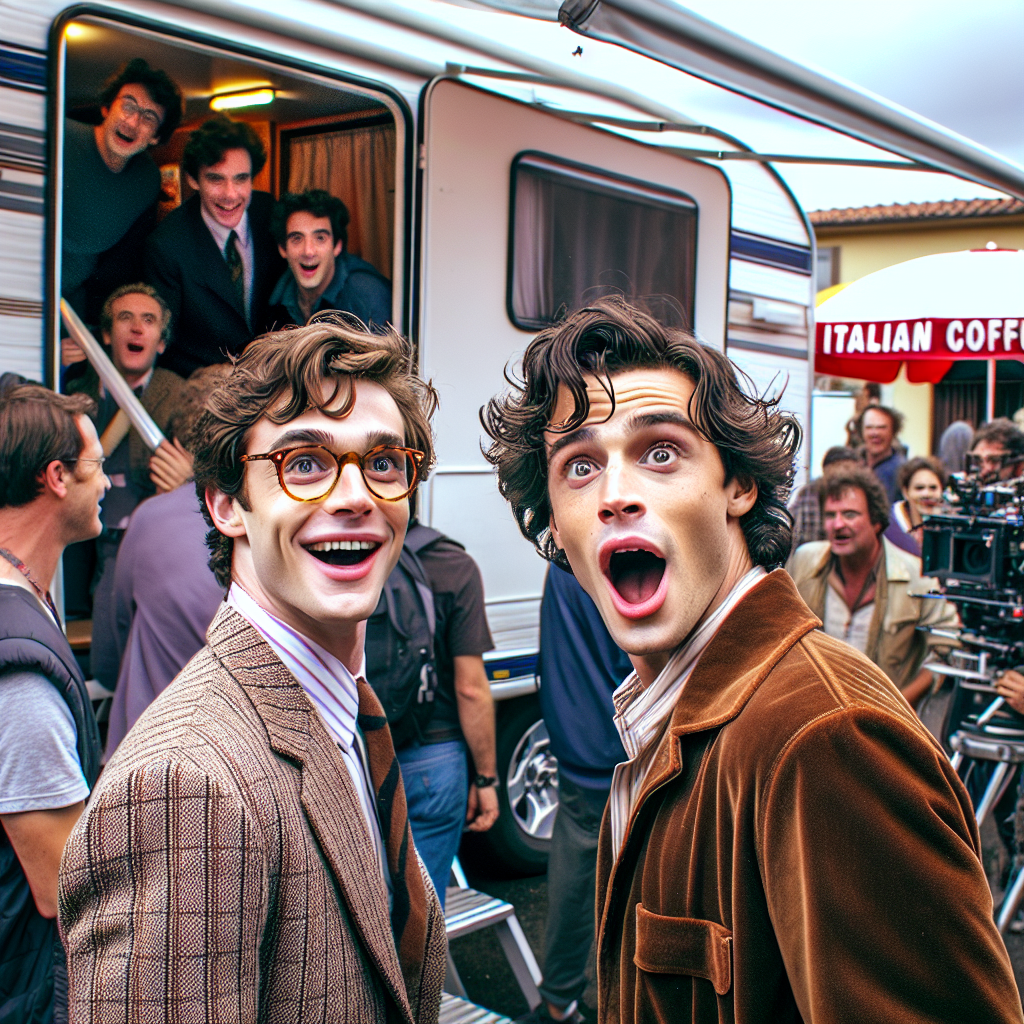 Steve Carell and John Krasinski Surprise ‘The Paper’ Cast with First Day Well Wishes!