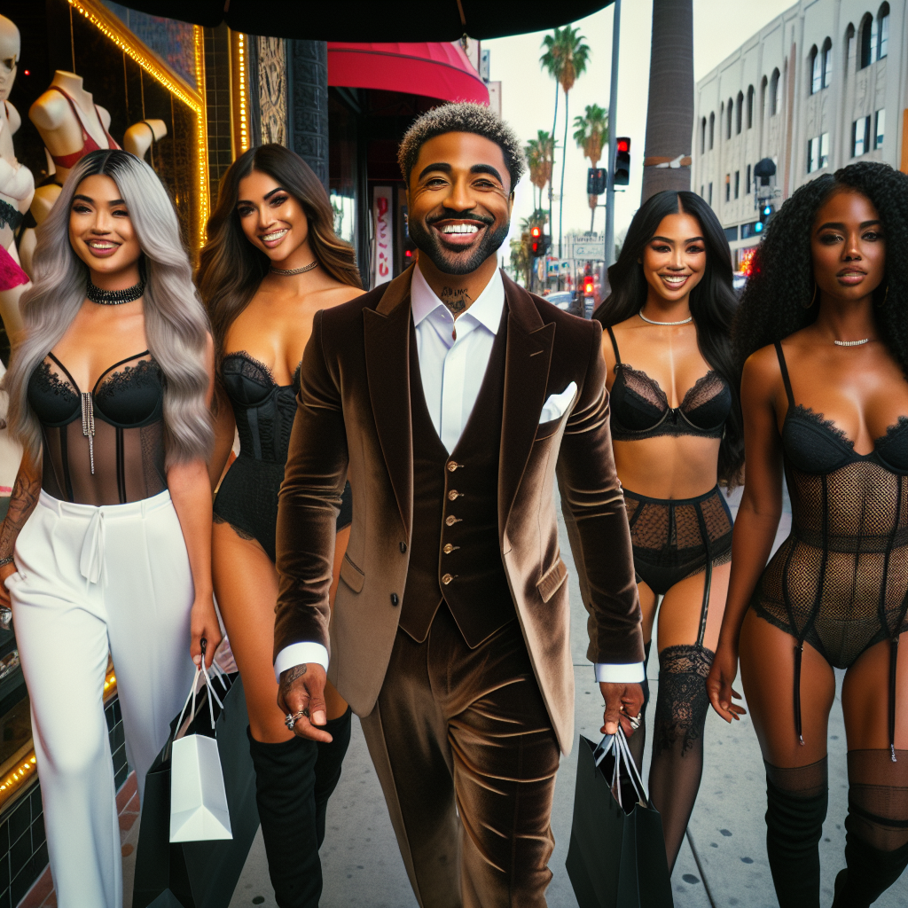 Ne-Yo and His Fabulous Four: A Polyamorous Shopping Spree in L.A.